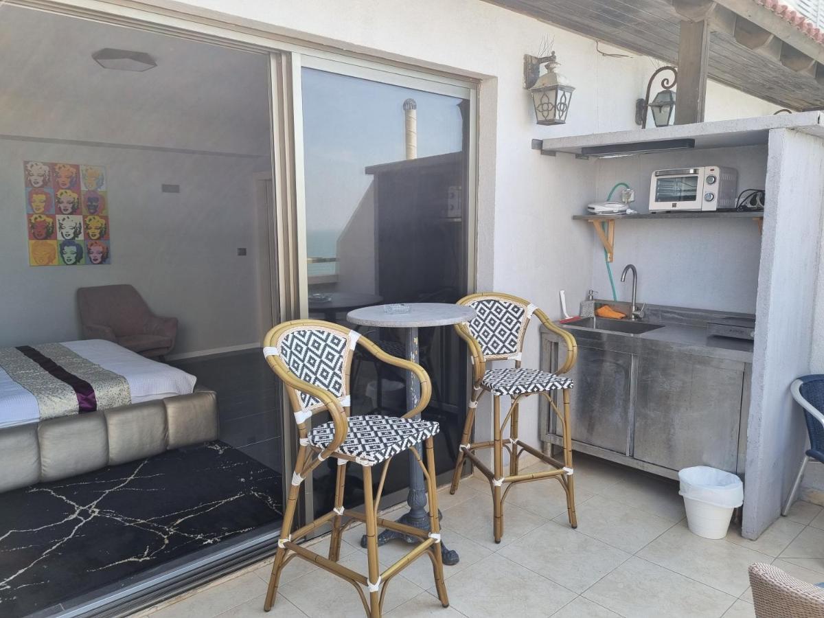 Penthouse Apartment On The Beach 巴特亚姆 外观 照片